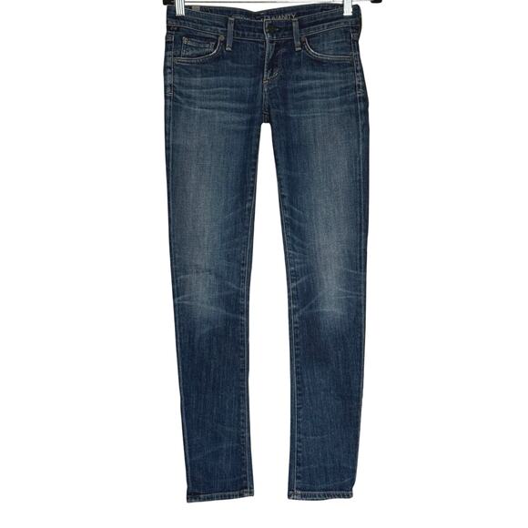 Citizens of Humanity Women’s Racer Skinny Denim Jeans Size 25 - Picture 2 of 14